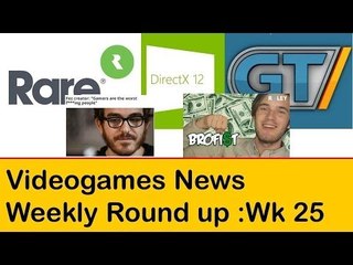 Video Games Round Up: Week 25 - Rare, Phil Fish, Pewdiepie, DirectX12, Steamboy and Game Trailers