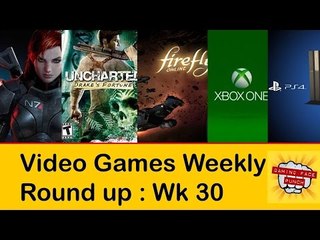 Week 30: New BioWare Game, Uncharted Film, Firefly Online, Xbox Sales, PS4 Features.