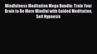 PDF Mindfulness Meditation Mega Bundle: Train Your Brain to Be More Mindful with Guided Meditation