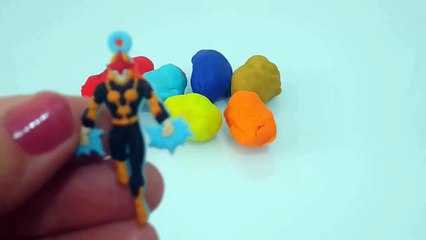 Dev Spider Man Sürpriz Yumurta - Örümcek Adam Oyun Hamuru