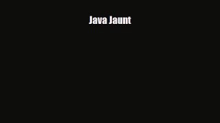 Download Java Jaunt PDF Book Free