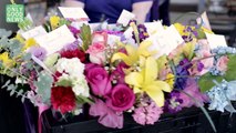 Random Acts Of Flowers Deliver Recycled Flowers To Deserving People