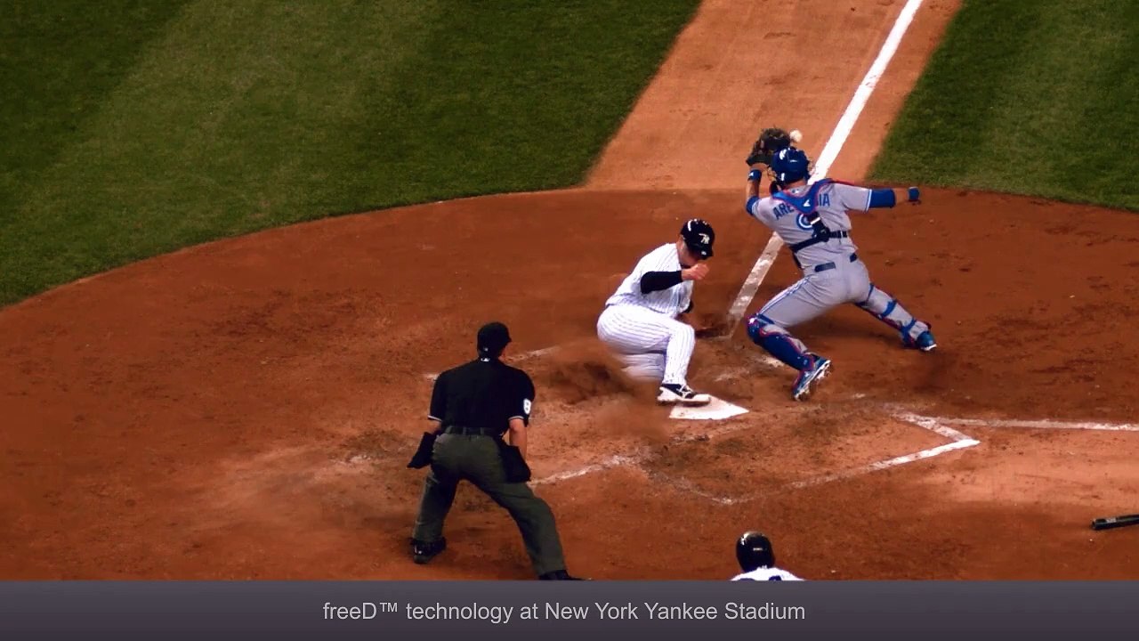 This is what happens when the Matrix meets sports broadcasting. Introducing freeD video, the future of the instant repla