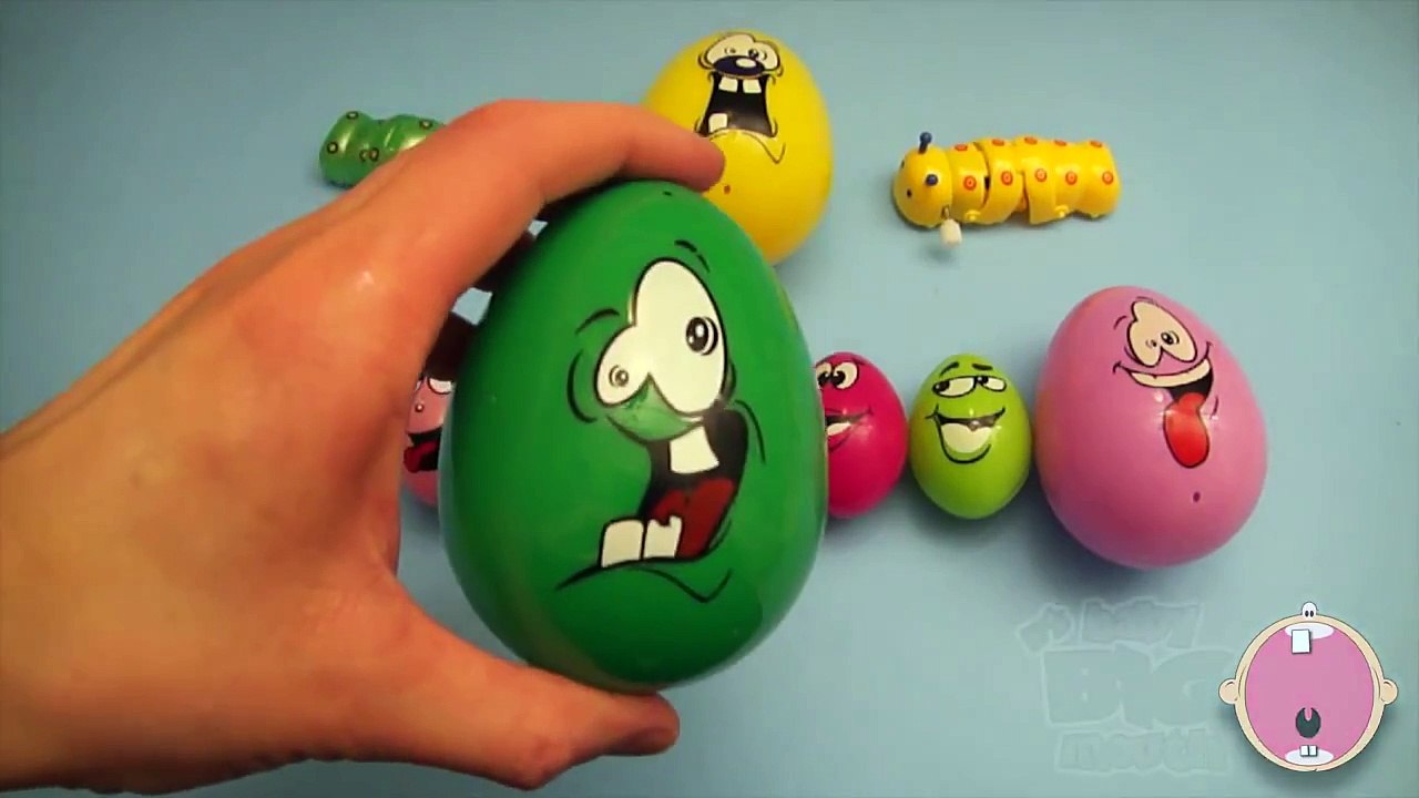 Kinder Surprise Egg Learn-A-Word! Spelling Outdoor Words! Lesson 8