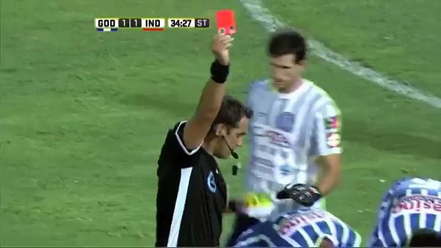 Mal comienzo para Fernández. Godoy Cruz 1 - Independiente 1. Fecha 2. Primera División 2016.