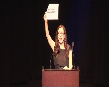 SİYAD Ödül Töreni'nde Emek Sineması protestosu