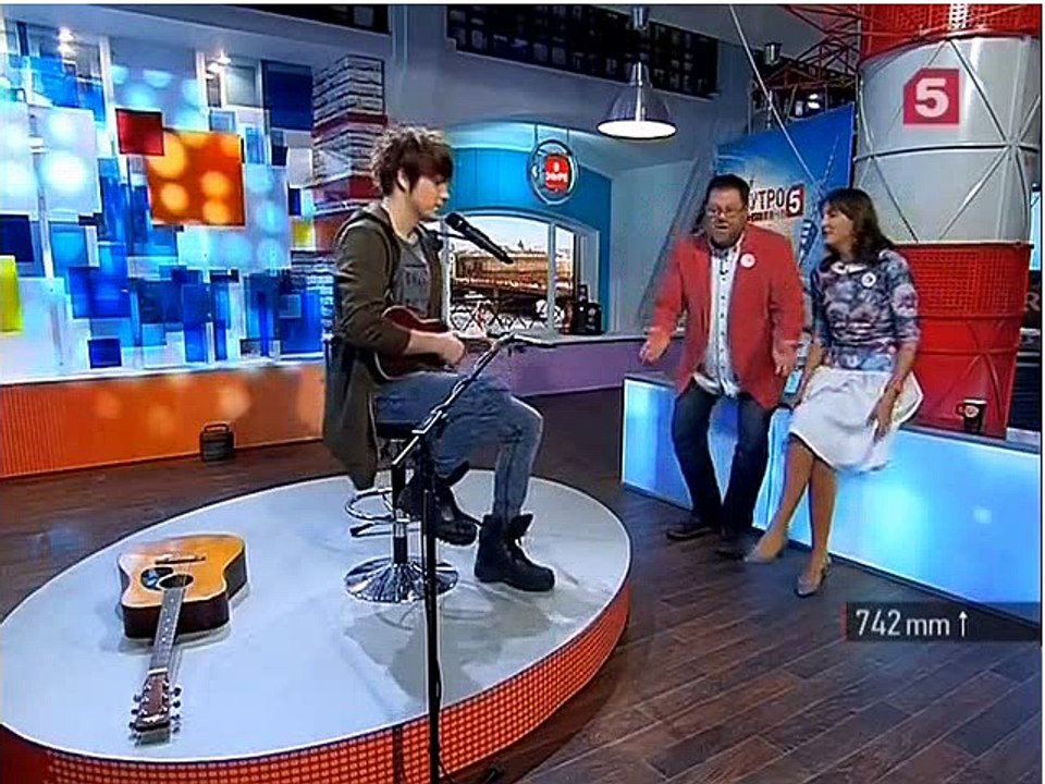 Александр Бон в программе «Утро на 5», часть 1 (5 канал, СПб, 3.03.2016)