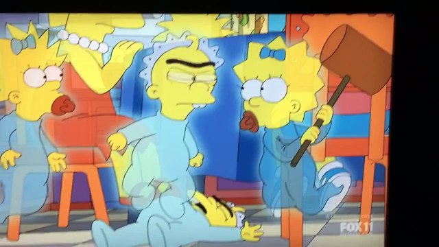 Simpsons Treehouse of Horror XXV ending
