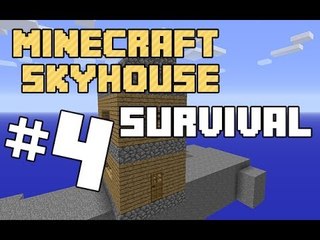 Minecraft SkyHouse Survival - Upgrading my Farm Part 4
