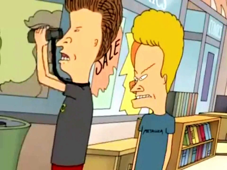 Beavis and Butt Head Hobo Bite