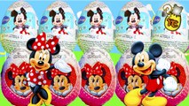 MICKEY MOUSE MINNIE MOUSE KINDER SURPRISE EGGS UNBOXING TOYS FOR KIDS | Toy Collector