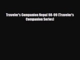 Download Traveler's Companion Nepal 98-99 (Traveler's Companion Series) PDF Book Free