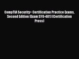 Read CompTIA Security  Certification Practice Exams Second Edition (Exam SY0-401) (Certification