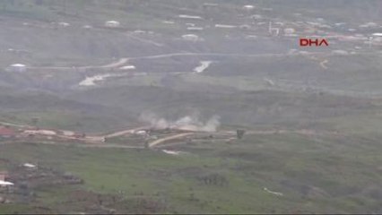 Derecik'te Askeri Üs Bölgesine Havanlı Saldırı