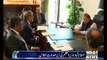 Nawaz Sharif Presiding Over a Meeting regarding Neelam Jahlem Wind Power Plan