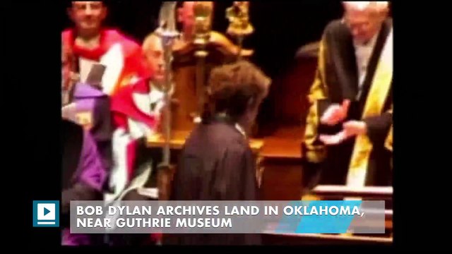 Bob Dylan archives land in Oklahoma, near Guthrie museum