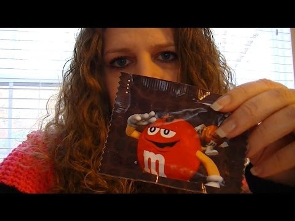 ASMR Whispering and Eating Sounds