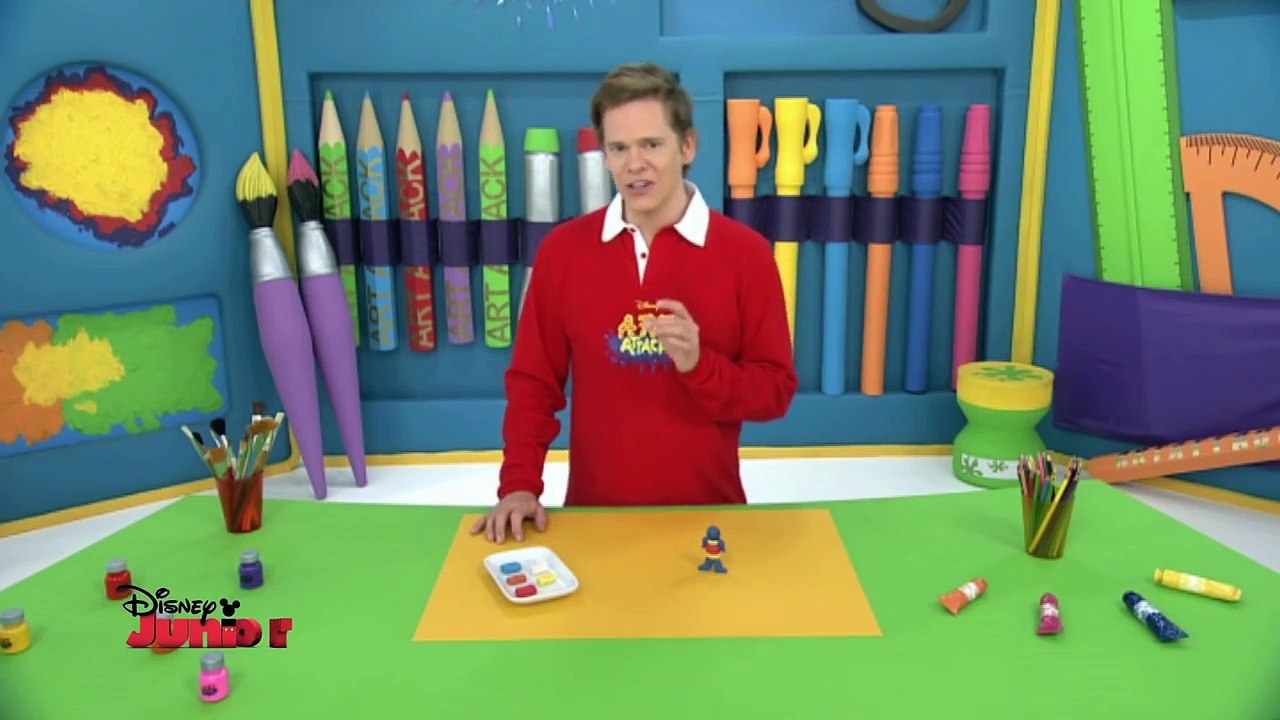 Art Attack - Surfs Up! - Colour With Modelling Clay!