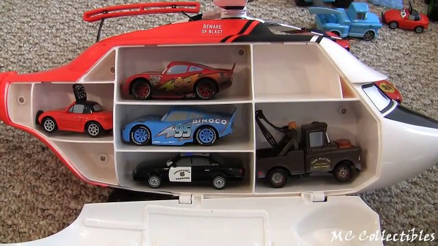 Cars Rescue Squad Chopper Store 11 Diecast CARS & Dinoco Helicopter Disney Pixar toys Disney Toons