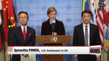 UN Security Council unanimously adopts tough new resolution on N. Korea