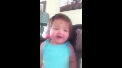 Cute Toddler Sings You Are My Sunshine