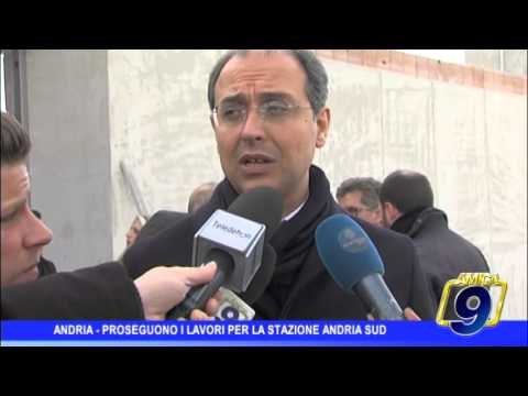 Andria | Proseguono i lavori ferroviari per la Andria Sud