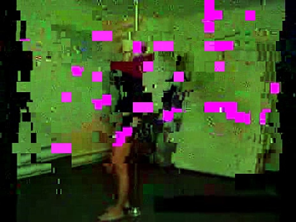 Blonde Pole Dancing