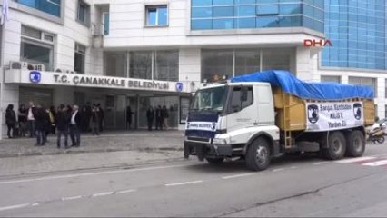 Çanakkale'den Kilis'teki Suriyelilere Gıda Yardımı