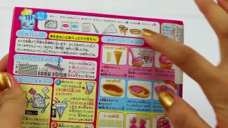 Ice Cream Treats with Popin Cookin Japanese Toy Set. DisneyToysFan