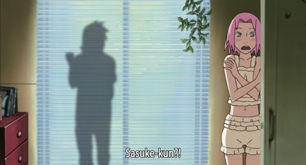 Sasuke brings flowers to Sakura.