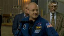 Scott Kelly vuelve a casa tras su año en el espacio
