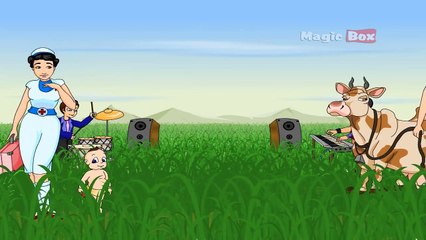 Farmer In The Dell English Nursery Rhymes Cartoon/Animated Rhymes For Kids
