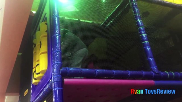 McDonald Indoor Playground for kids Happy Meal Surprise Toys Transformers Ryan ToysReview