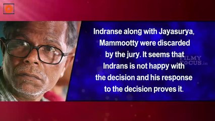 Awards Based on Stardom And Color of Skin, Indrans Shocking Comments