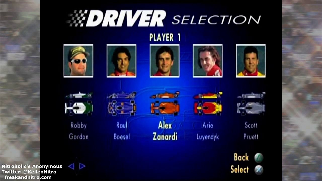 Nitroholic's Anonymous- Let's Play Newman Haas Racing (PS1)