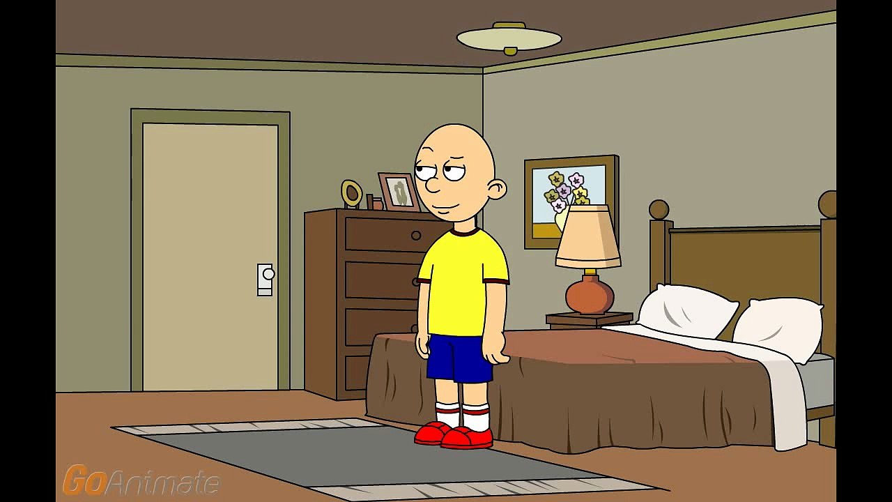 Caillou Throws Up On His Dad And Gets Grounded!
