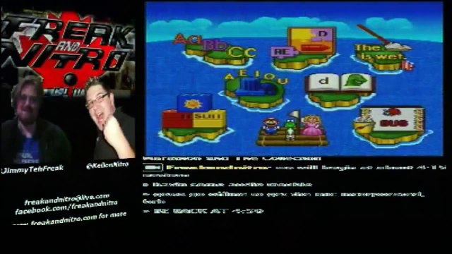 Lets Play - Marios Early Years Fun With Letters (SNES) part 2