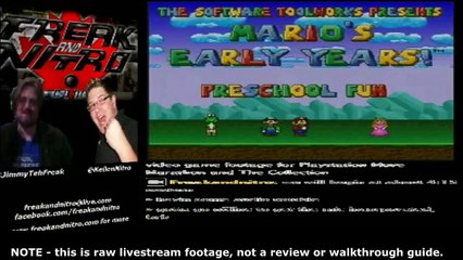Lets Play: Marios Early Years Preschool Fun (SNES) part 1