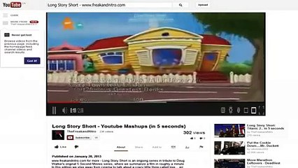 Long Story Short - Youtube Mashups (in 5 seconds)