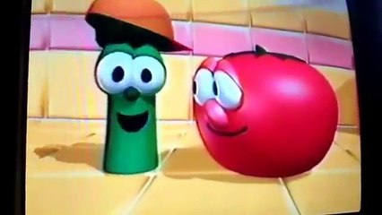 Veggie Tales Josh and the big wall countertops