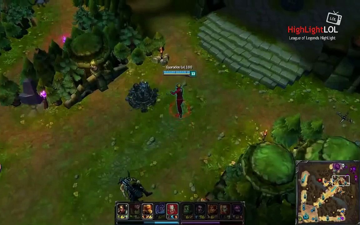 Highlight Lee Sin Insec Flash Kick