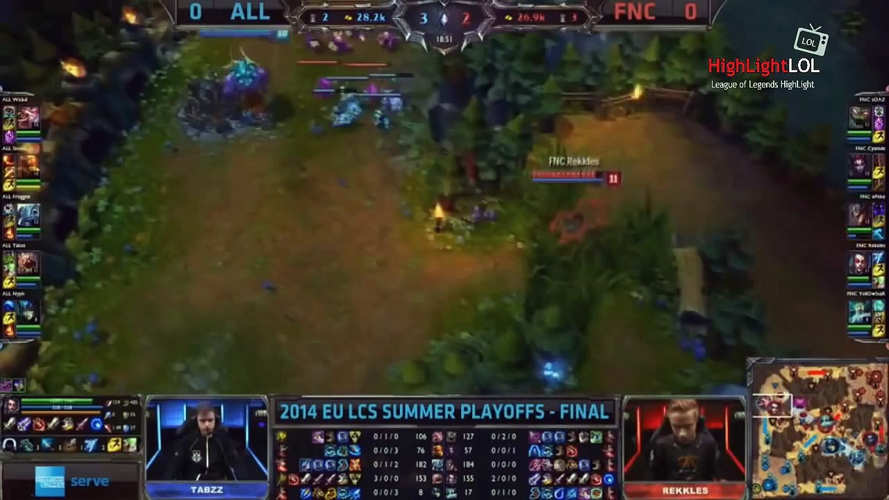 Highlight Rekkles vs Wickd LCS 2014