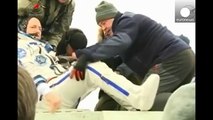 Astronaut Scott Kelly returns to Earth after longest US space mission