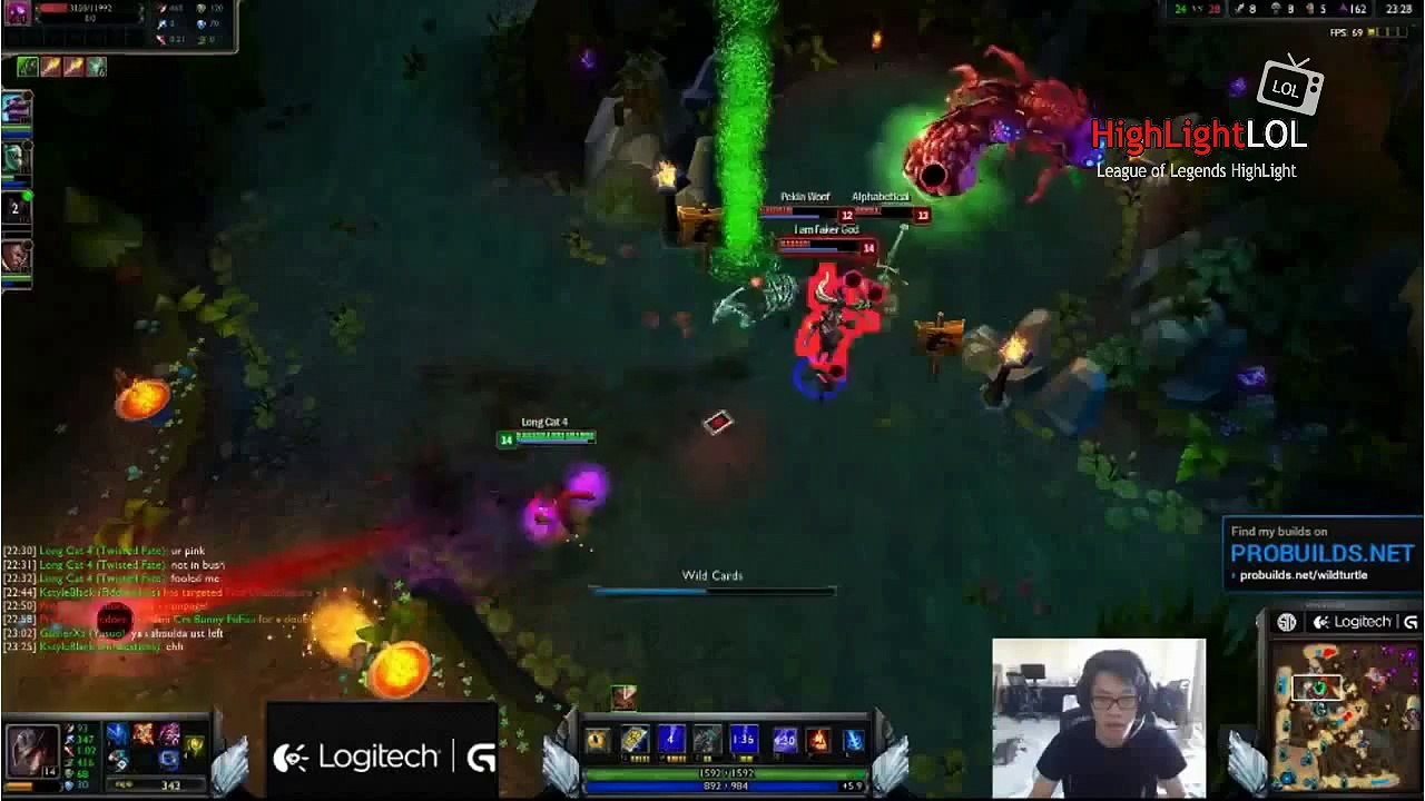 Highlight Wildturtle Twisted Fate Penta Kill