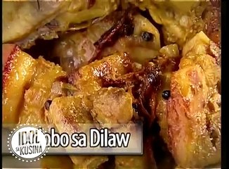 Idol sa Kusina: Adobo sa Dilaw recipe