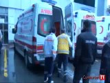 Bayrampaşa'daki saldırıda yaralanan iki polis hastaneye getirildi