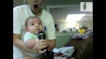 Little girl helps her brother barf out a song _ Funny Accidents _ toddletale