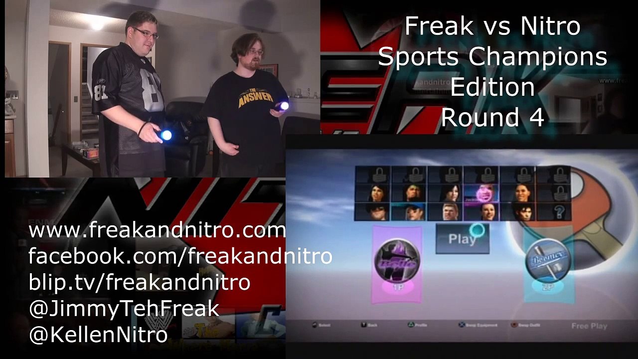 Playstation Move Marathon: Sports Champions part 4 (Table Tennis)