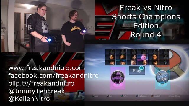 Playstation Move Marathon: Sports Champions part 4 (Table Tennis)