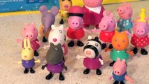 Peppa Pig Mega Surprise Pack Unboxing with lots of other Pigs too